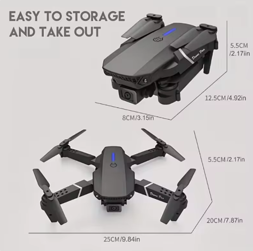 Dron Doble Camara 4k